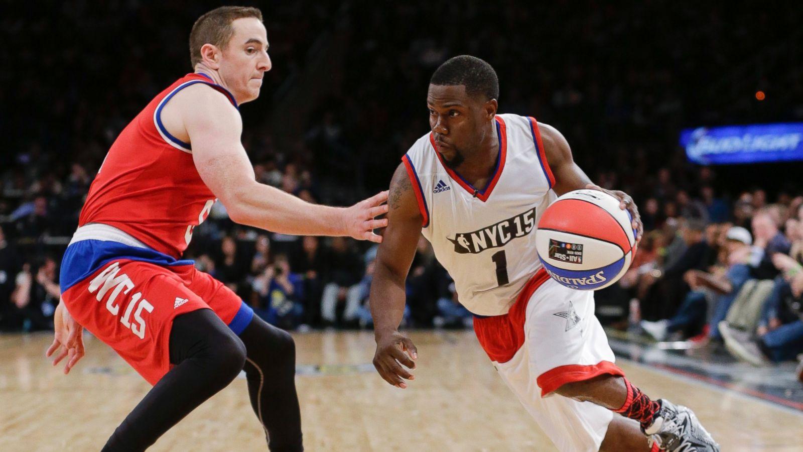 Kevin Hart Steals the Show at NBA All-Star Celebrity Game - ABC News