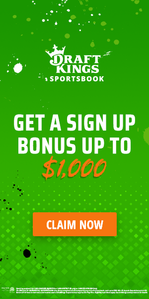 300x600 DraftKings Sportsbook ($1000 Sign Up Bonus)