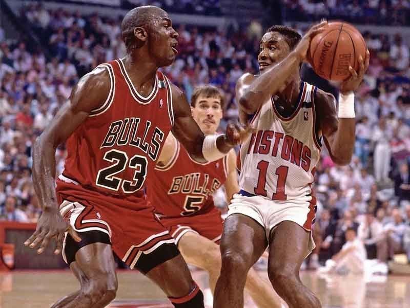 Michael Jordan vs Isaiah Thomas in The Last Dance