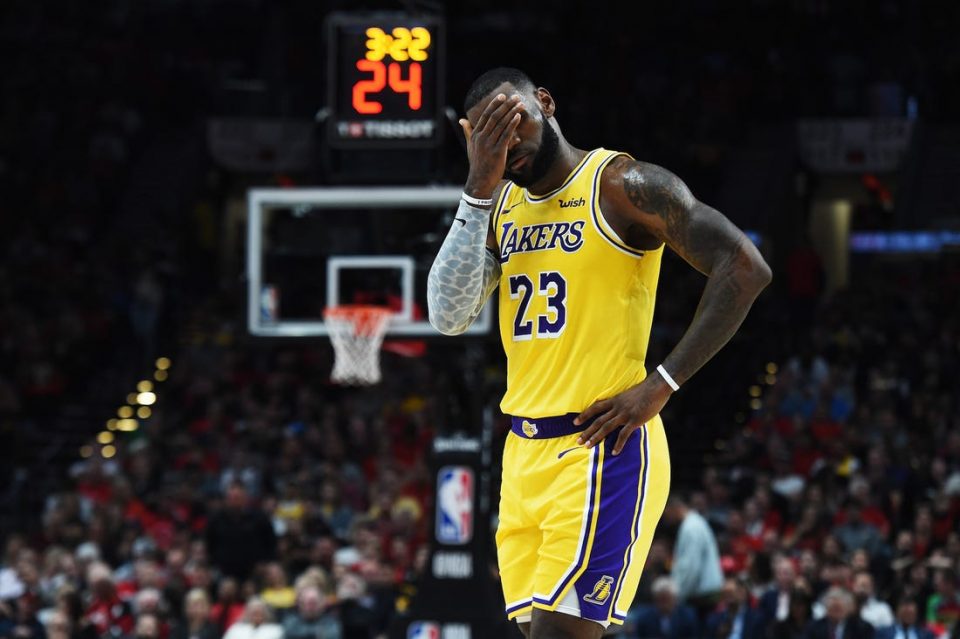 LeBron James' season ended due to corona
