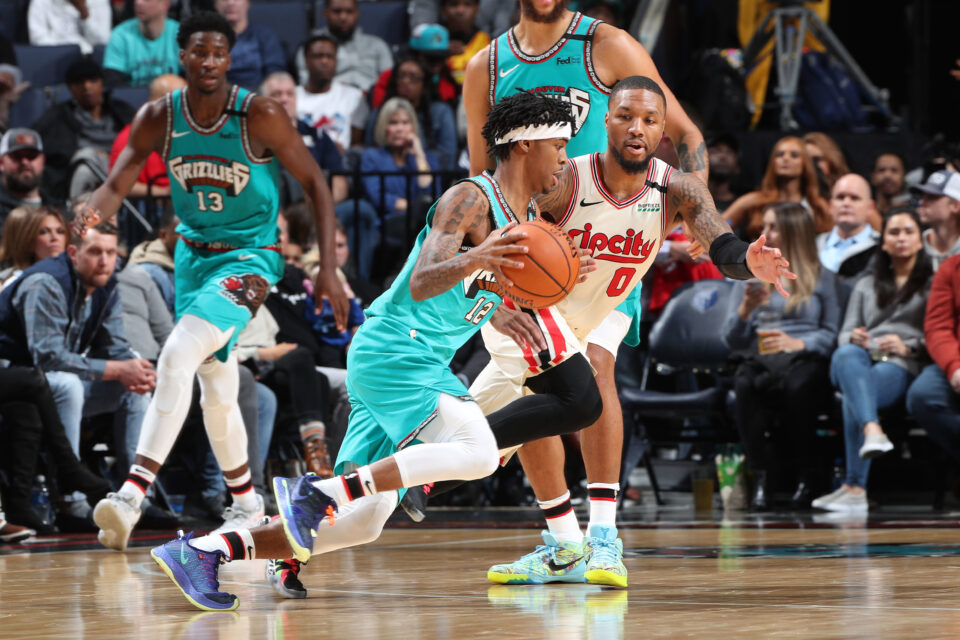 Ja Morant vs. Damian Lillard - Memphis Grizzlies vs. Portland Trail Blazers